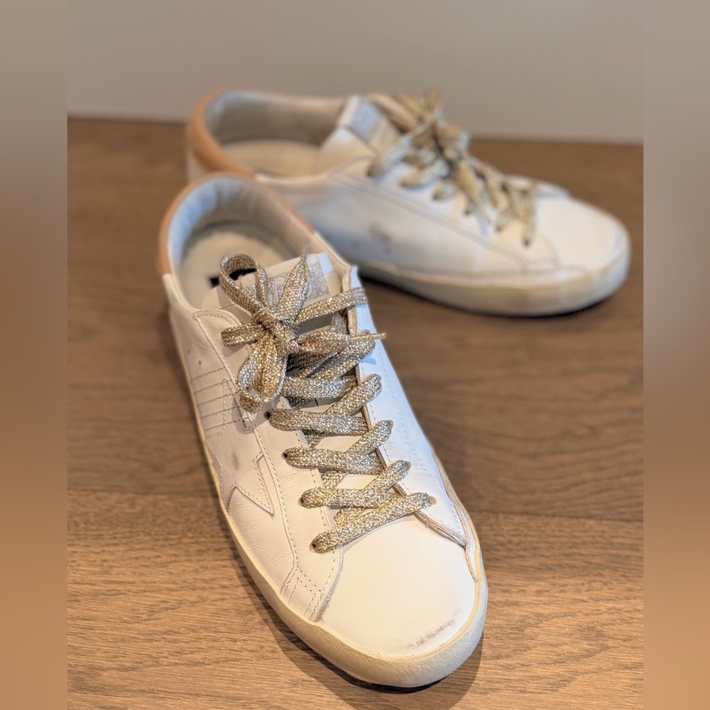 Metallic superstar Golden goose nwt! - Picture 11 of 16